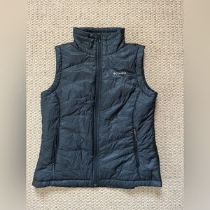 Columbia Black Omni Heat Puffer Vest